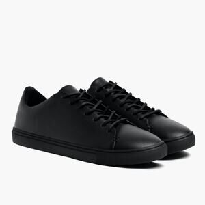 Thursday Boot Company Black Leather Premier Low Top Sneaker Size 10